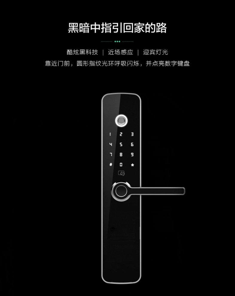 LY-S100 标準平闆指紋鎖