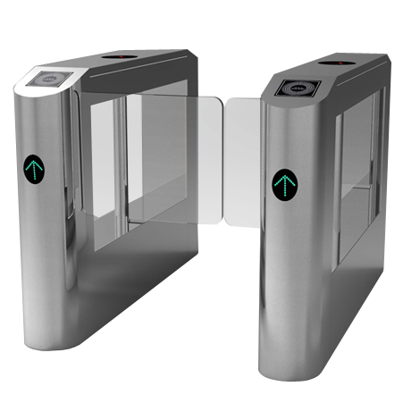 LY-T202 純不(bù)鏽高(gāo)端斜面圓弧擺閘