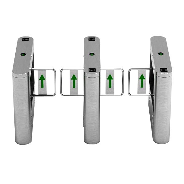 LY-T205 純不(bù)鏽高(gāo)端橋式圓形擺閘